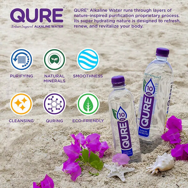QURE Water 1 Liter (12 Pack) QureWellness