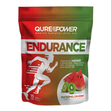 QURE Power Watermelon Kiwi Endurance Support Stick Pack (15 Count) Qure Wellness